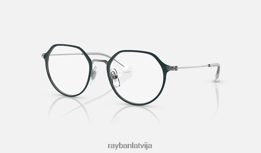 domkratu optika matēts zaļš F0L86X2685 bērni Ray-Ban brilles
