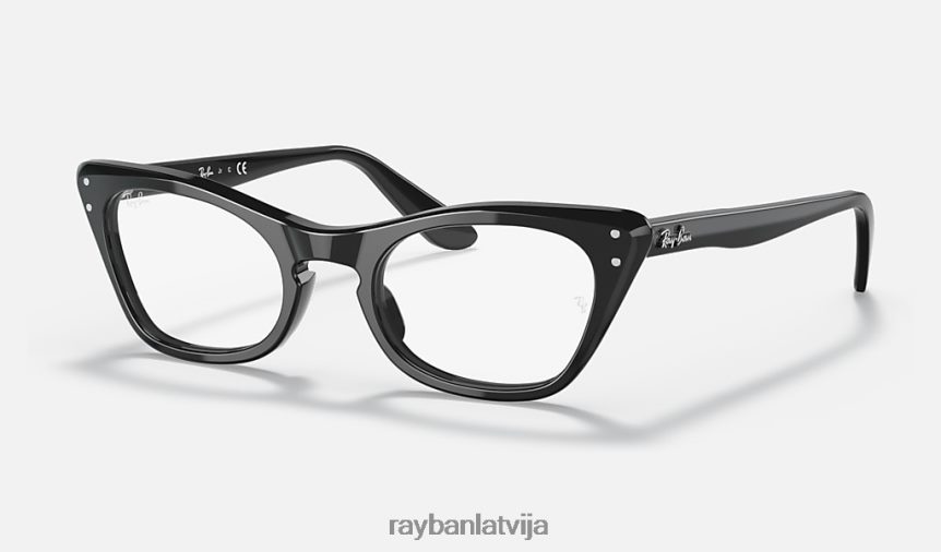 miss burbank optika pulēta melna F0L86X2704 bērni Ray-Ban brilles