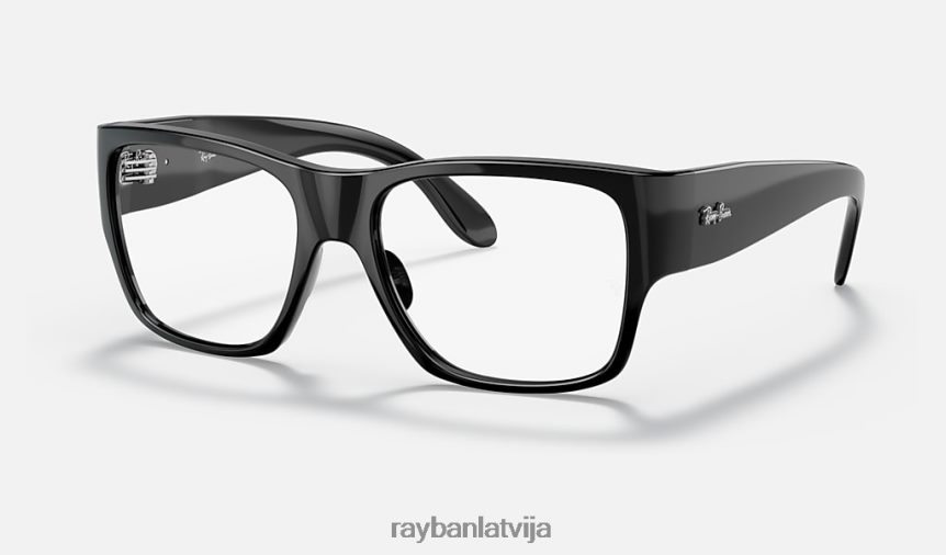 nomadu optika pulēta melna F0L86X2738 bērni Ray-Ban brilles