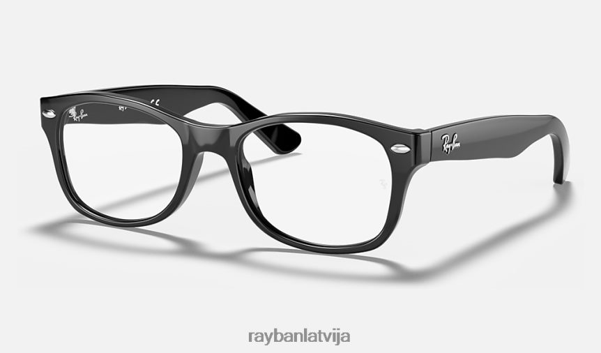 rb1528 optika pulēta melna F0L86X2677 bērni Ray-Ban brilles