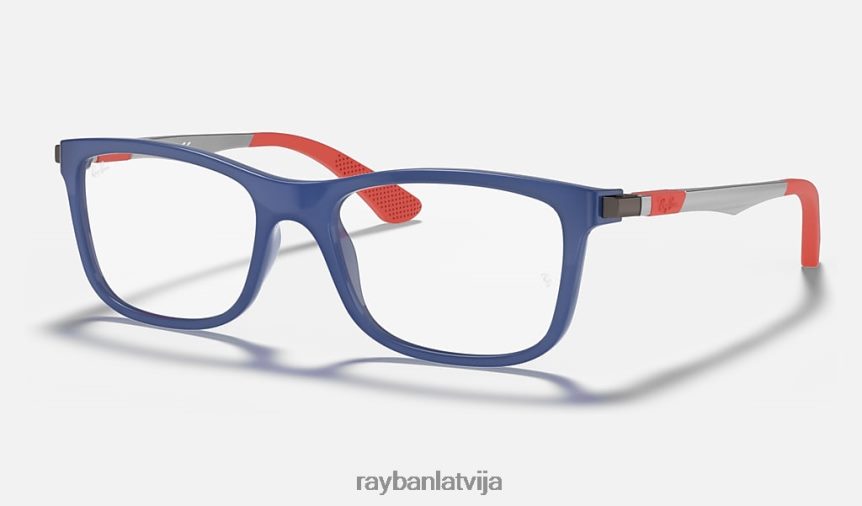 rb1549 optika pulēta caurspīdīga zila F0L86X2643 bērni Ray-Ban brilles
