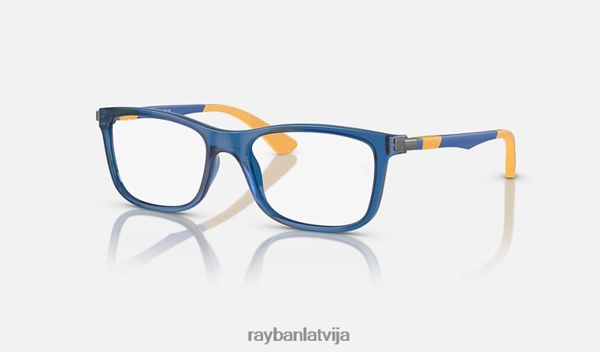 rb1549 optika pulēta caurspīdīga zila F0L86X2645 bērni Ray-Ban brilles
