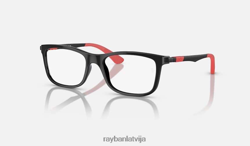 rb1549 optika pulēta melna F0L86X2646 bērni Ray-Ban brilles