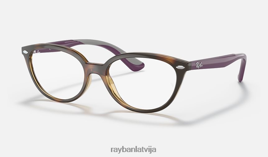 rb1612 optika pulēta havana F0L86X2788 bērni Ray-Ban brilles