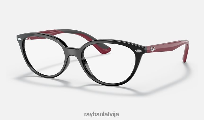 rb1612 optika pulēta melna F0L86X2787 bērni Ray-Ban brilles