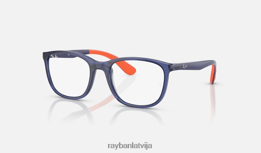 rb1620 optika pulēta zila uz oranža F0L86X2820 bērni Ray-Ban brilles