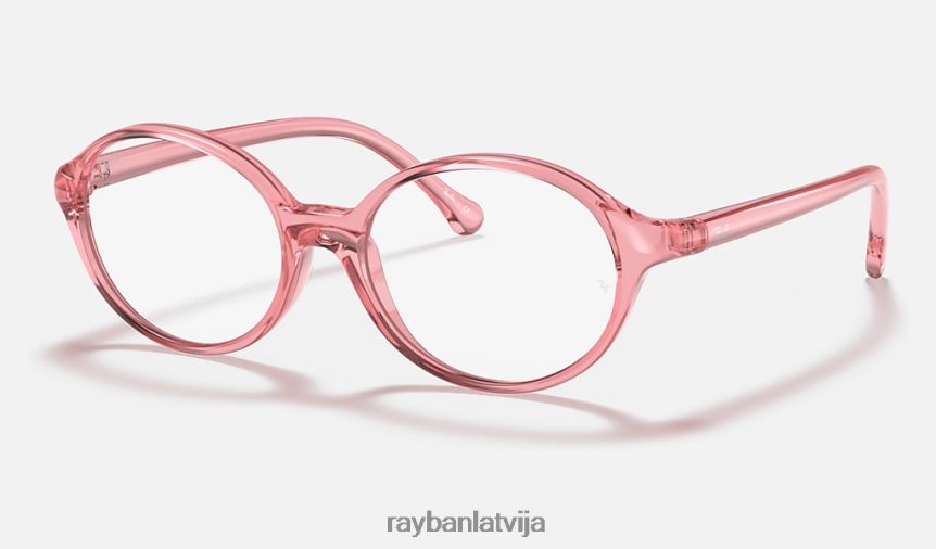 rb1901 optika pulēta caurspīdīga fuksija F0L86X2726 bērni Ray-Ban brilles