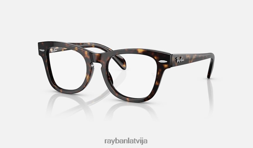 rb9707v optika pulēta havana F0L86X2756 bērni Ray-Ban brilles