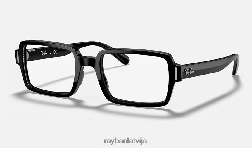 benji optika pulēta melna F0L86X2596 sievietes Ray-Ban brilles