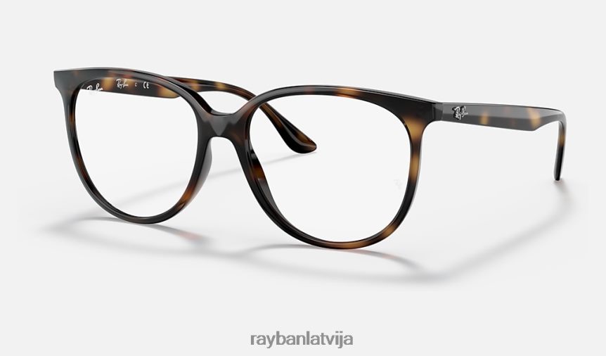 rb4378v optika pulēta havana F0L86X2638 sievietes Ray-Ban brilles
