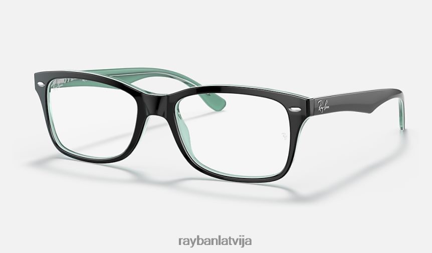 rb5228 optika pulēta melna F0L86X2552 sievietes Ray-Ban brilles
