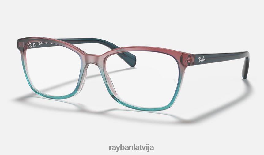 rb5362 optika pulēts bordo balts/zils F0L86X2610 sievietes Ray-Ban brilles