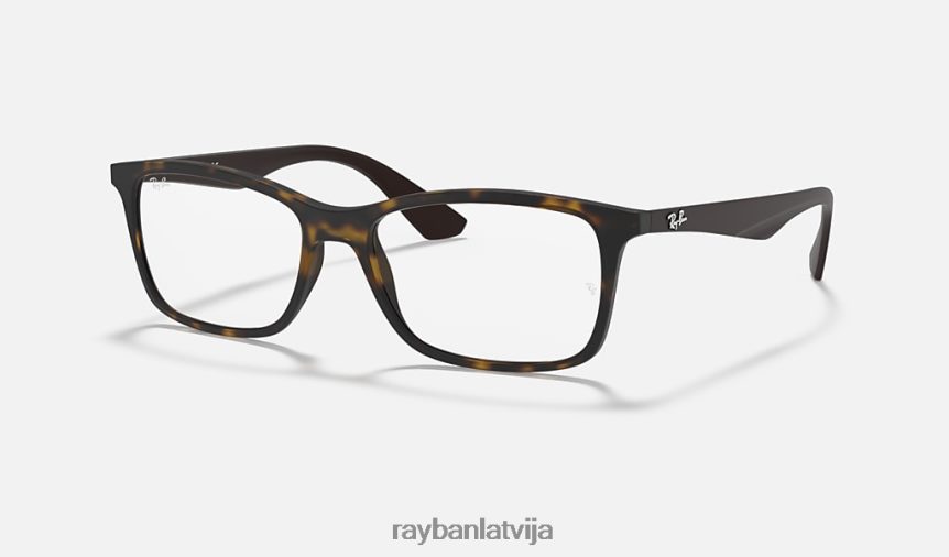 rb7047 optika matēta havana F0L86X2583 sievietes Ray-Ban brilles
