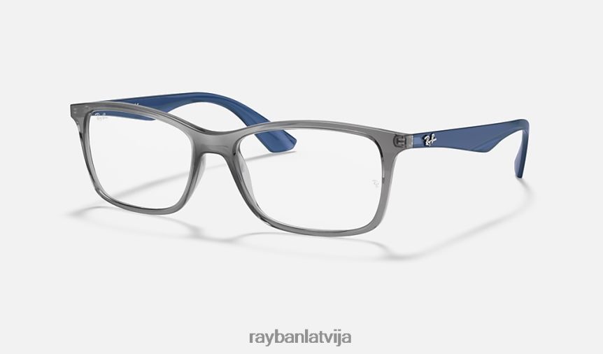 rb7047 optika pulēta caurspīdīga pelēka F0L86X2587 sievietes Ray-Ban brilles