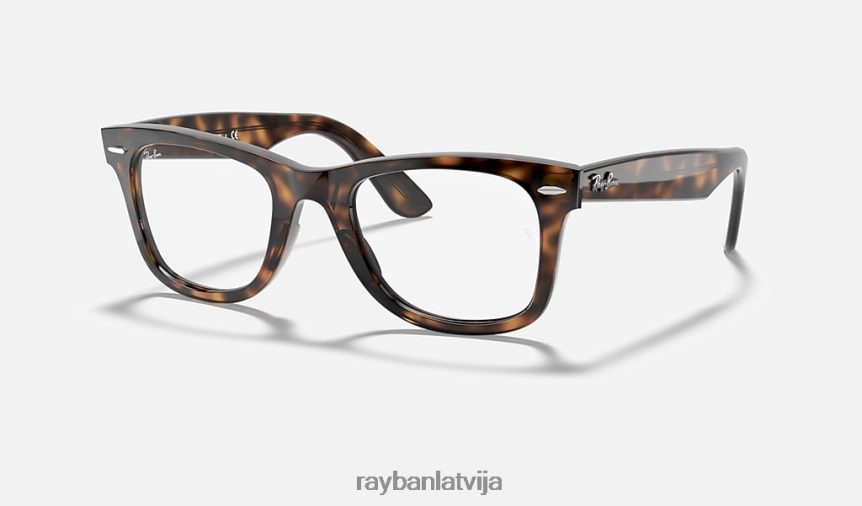 wayfarer vieglā optika pulēta havana F0L86X2570 sievietes Ray-Ban brilles
