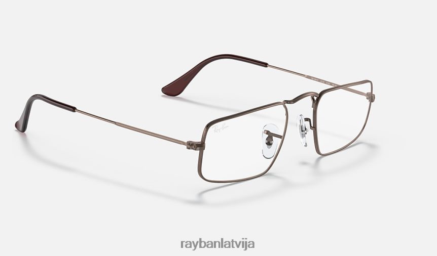 Džūlijas optika matēts bronzas varš F0L86X1925 vīriešiem Ray-Ban brilles