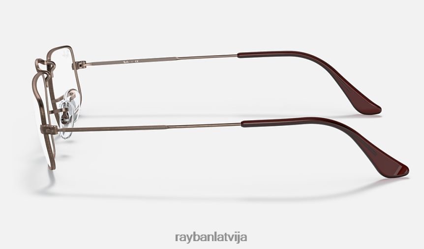 Džūlijas optika matēts bronzas varš F0L86X1925 vīriešiem Ray-Ban brilles