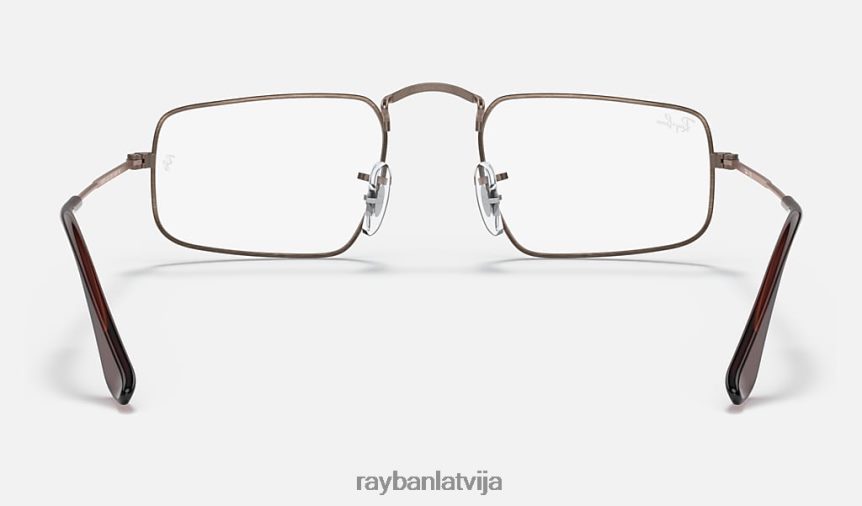 Džūlijas optika matēts bronzas varš F0L86X1925 vīriešiem Ray-Ban brilles