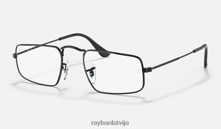 Džūlijas optika pulēta melna F0L86X1922 vīriešiem Ray-Ban brilles