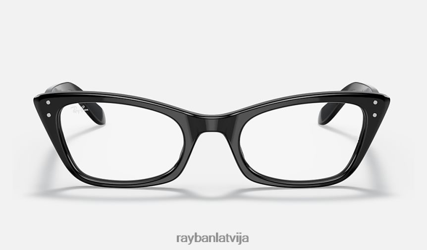 Lady Burbank optika pulēta melna F0L86X1953 vīriešiem Ray-Ban brilles