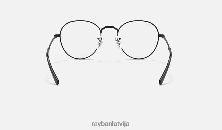 apaļa metāla optika ii matēts melns F0L86X1797 vīriešiem Ray-Ban brilles