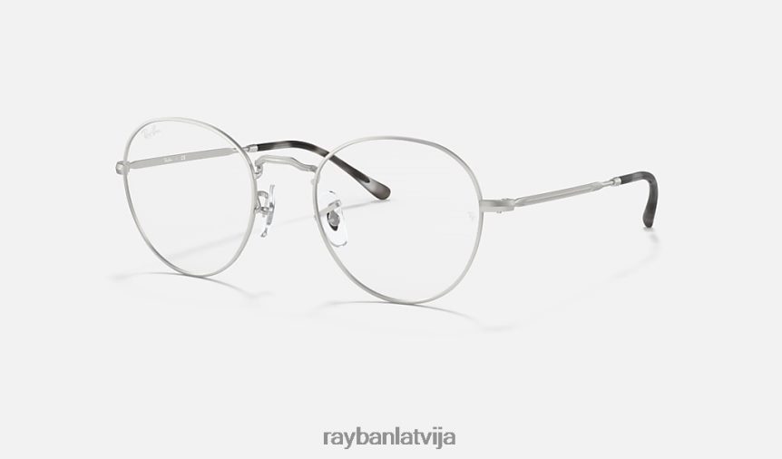 apaļa metāla optika ii matēts sudrabs F0L86X1799 vīriešiem Ray-Ban brilles