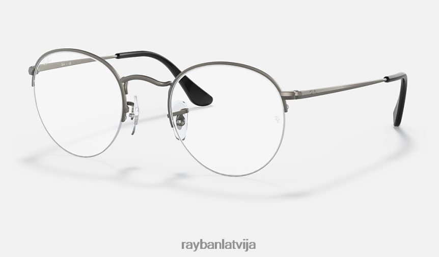 apaļš skatiens matēts gunmetāls F0L86X1878 vīriešiem Ray-Ban brilles