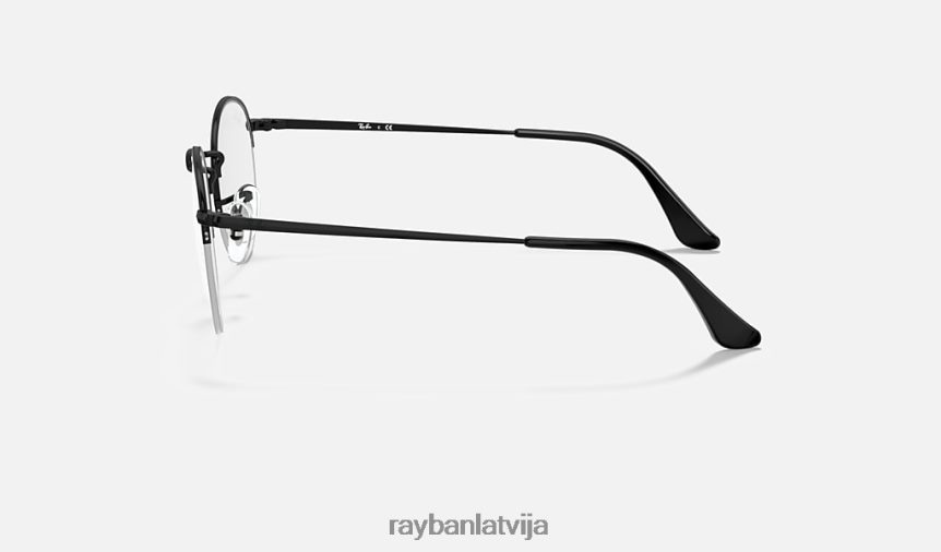 apaļš skatiens matēts melns F0L86X1879 vīriešiem Ray-Ban brilles
