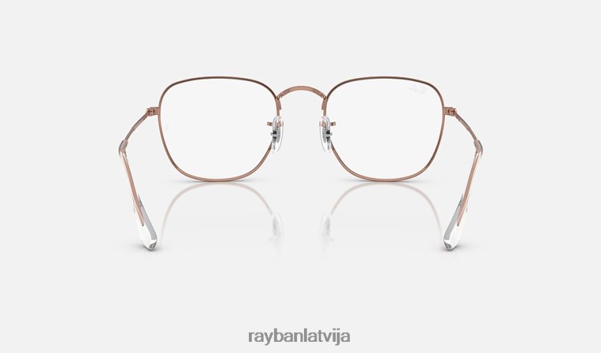 atklāta optika pulēts rozā zelts F0L86X1758 vīriešiem Ray-Ban brilles