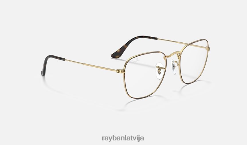 atklāta optika pulēts zelts F0L86X1837 vīriešiem Ray-Ban brilles
