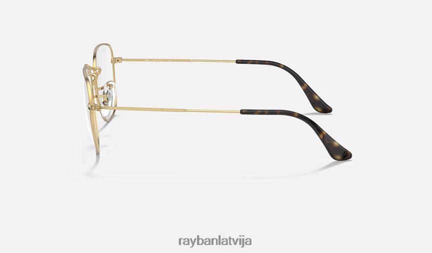 atklāta optika pulēts zelts F0L86X1837 vīriešiem Ray-Ban brilles