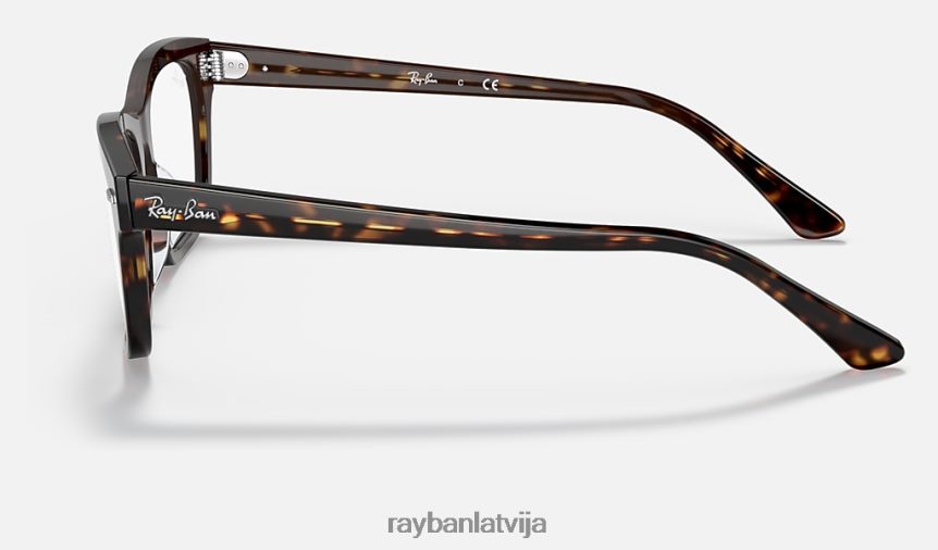 burbankas optika pulēta havana F0L86X1730 vīriešiem Ray-Ban brilles