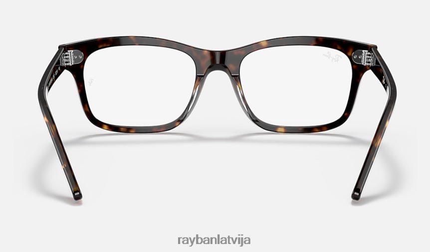 burbankas optika pulēta havana F0L86X1730 vīriešiem Ray-Ban brilles