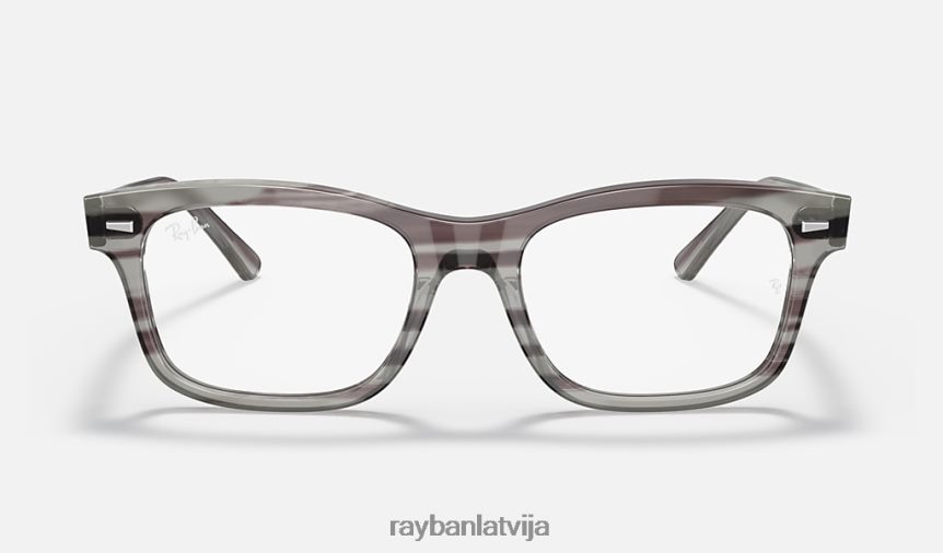 burbankas optika pulēta pelēka F0L86X1731 vīriešiem Ray-Ban brilles
