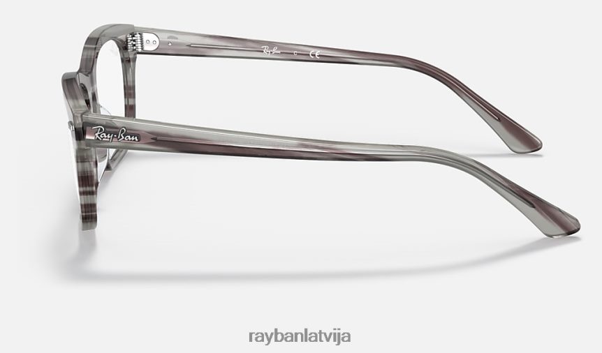 burbankas optika pulēta pelēka F0L86X1731 vīriešiem Ray-Ban brilles