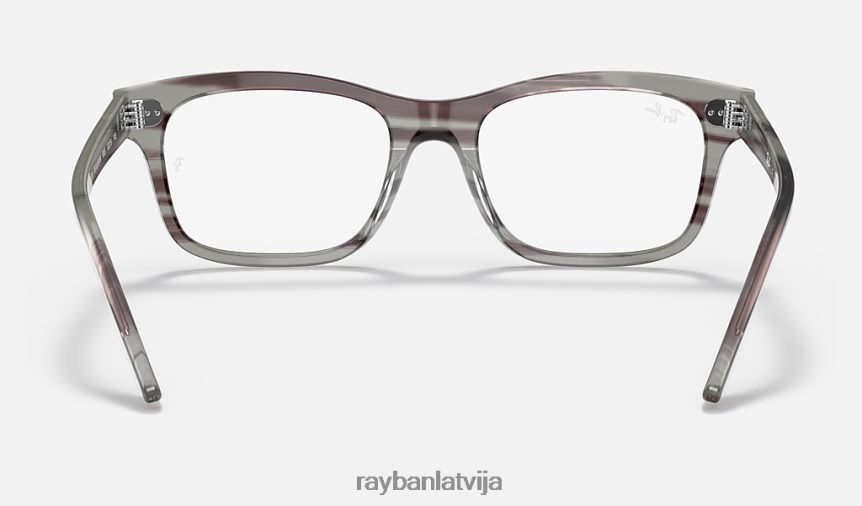 burbankas optika pulēta pelēka F0L86X1731 vīriešiem Ray-Ban brilles