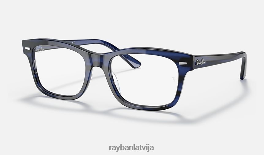 burbankas optika pulēta zila F0L86X1726 vīriešiem Ray-Ban brilles