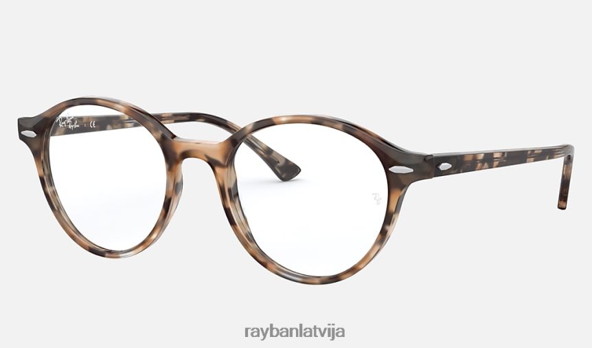 dekāna optika pulēta brūna havana F0L86X2277 vīriešiem Ray-Ban brilles