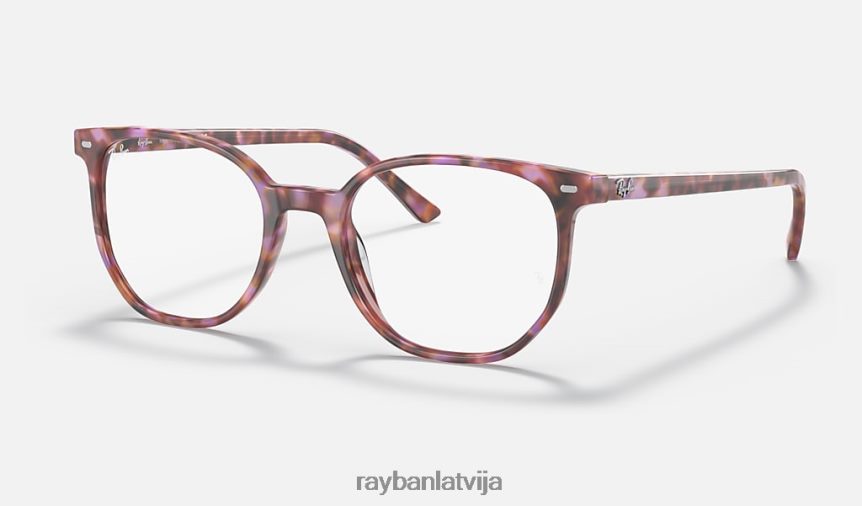 elliot optika pulēta brūna/violeta havana F0L86X1945 vīriešiem Ray-Ban brilles