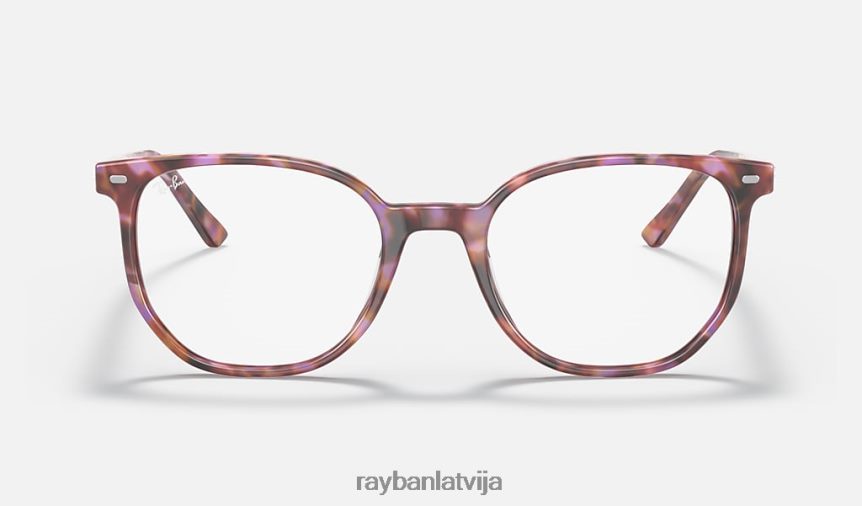 elliot optika pulēta brūna/violeta havana F0L86X1945 vīriešiem Ray-Ban brilles