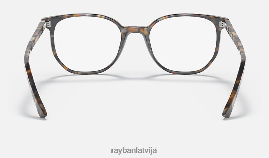 elliot optika pulēta brūni pelēka havana F0L86X1944 vīriešiem Ray-Ban brilles