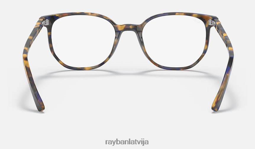 elliot optika pulēta dzeltena/zila havana F0L86X1941 vīriešiem Ray-Ban brilles
