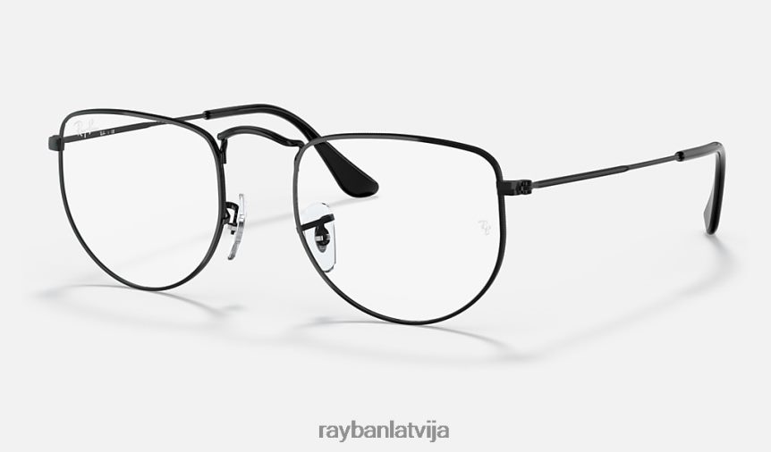elon optika pulēta melna F0L86X1808 vīriešiem Ray-Ban brilles