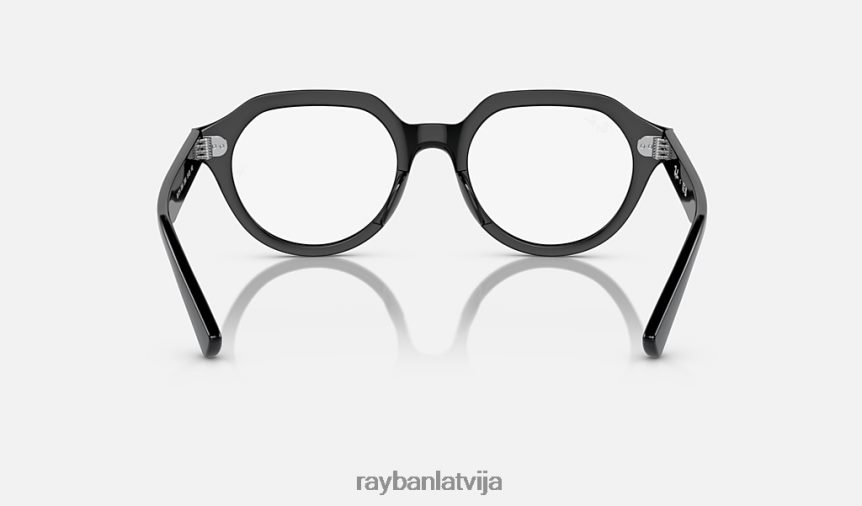 gina optika pulēta melna F0L86X1712 vīriešiem Ray-Ban brilles