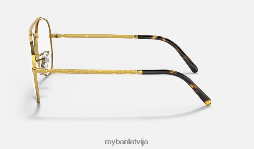 jauna aviatora optika pulēts zelts F0L86X1618 vīriešiem Ray-Ban brilles