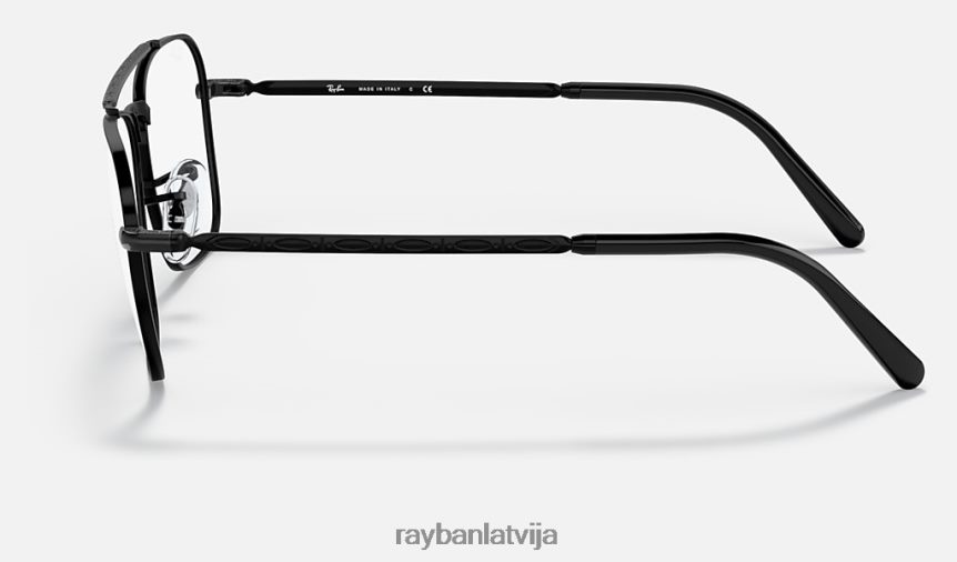 jauna treileru optika pulēta melna F0L86X1635 vīriešiem Ray-Ban brilles