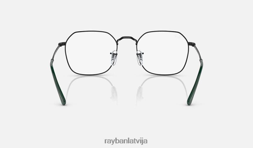 jim optika pulēta melna F0L86X1599 vīriešiem Ray-Ban brilles