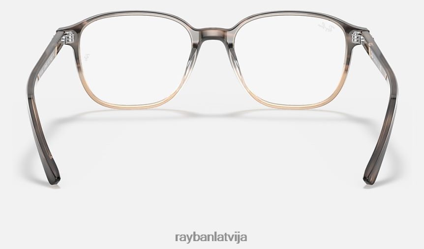 leonarda optika pulēta brūna havana F0L86X1826 vīriešiem Ray-Ban brilles