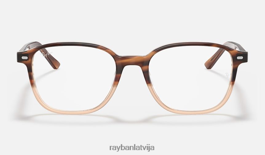 leonarda optika pulēts gaišs bruņurupucis F0L86X1827 vīriešiem Ray-Ban brilles