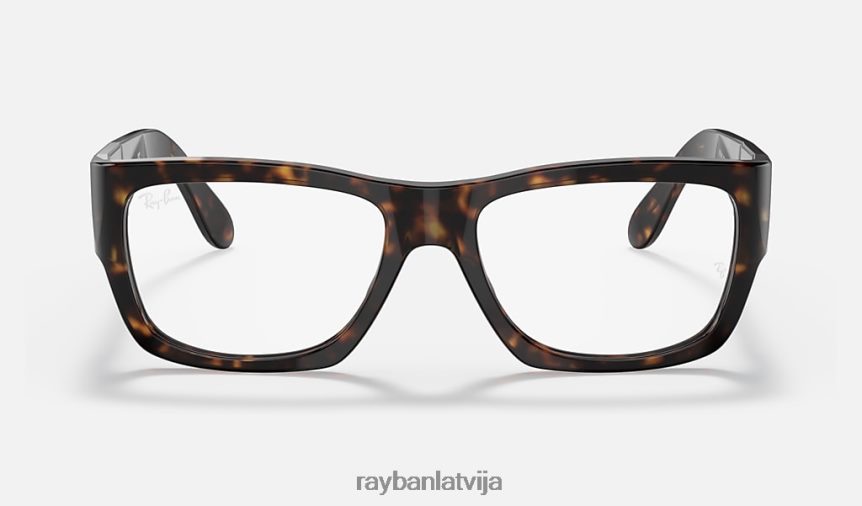 nomadu optika pulēta havana F0L86X2441 vīriešiem Ray-Ban brilles